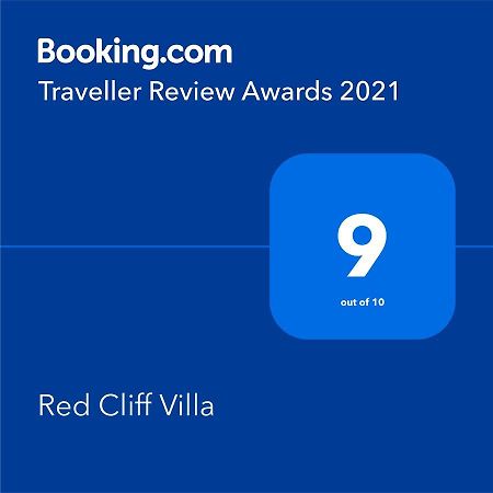 Red Cliff Villa 2Bedroom Villa With Caldera View And Plunge Pool Akrotiri  Ngoại thất bức ảnh