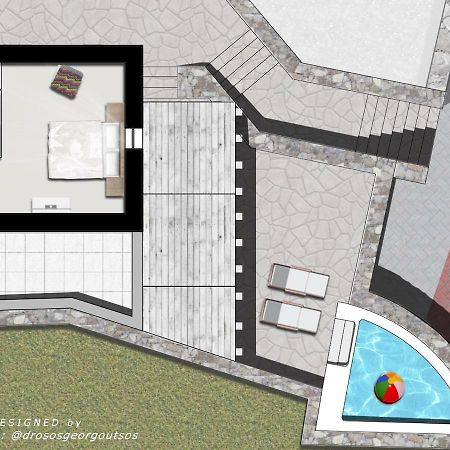 Red Cliff Villa 2Bedroom Villa With Caldera View And Plunge Pool Akrotiri  Ngoại thất bức ảnh